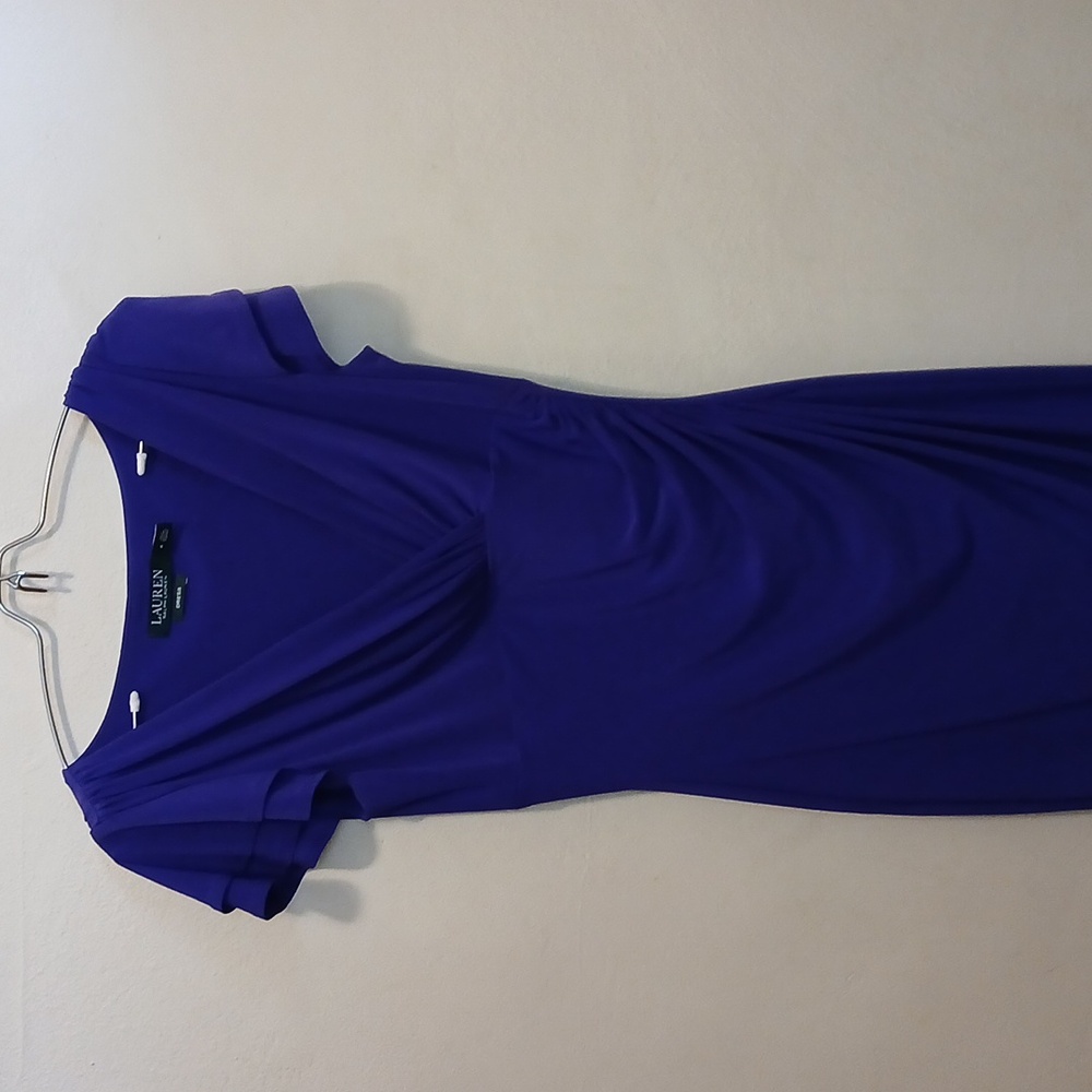 Ralph Lauren size 4 dressing a lovely purple shade